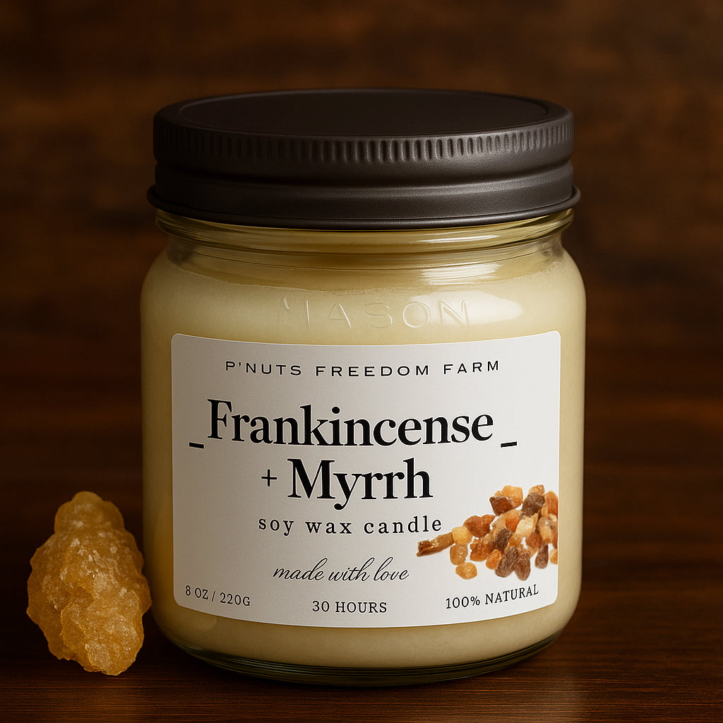 Frankincense & Myrrh - Soy Wax Candle
