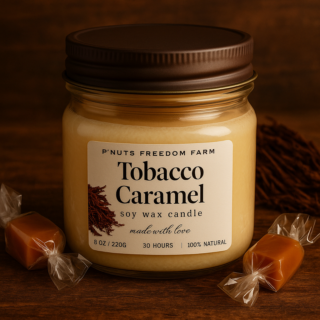 Tobacco Caramel - Soy Wax Candle