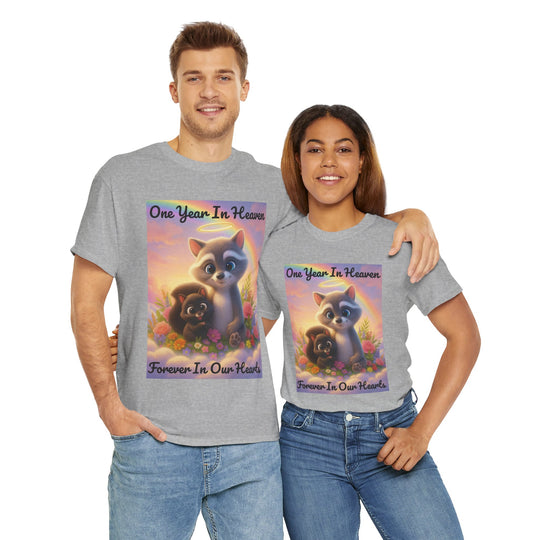 P'Nut & Fred Memorial T-Shirt - One Year in Heaven, Forever In Our Hearts