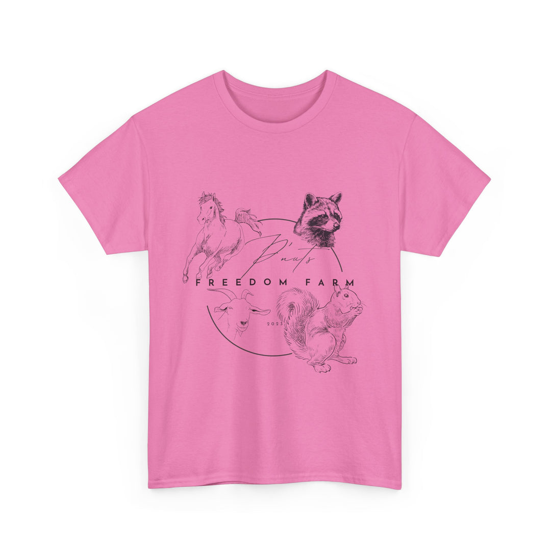 P'Nut's Freedom Farm Unisex Heavy Cotton Tee