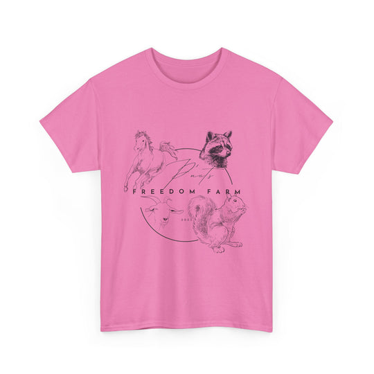 P'Nut's Freedom Farm Unisex Heavy Cotton Tee