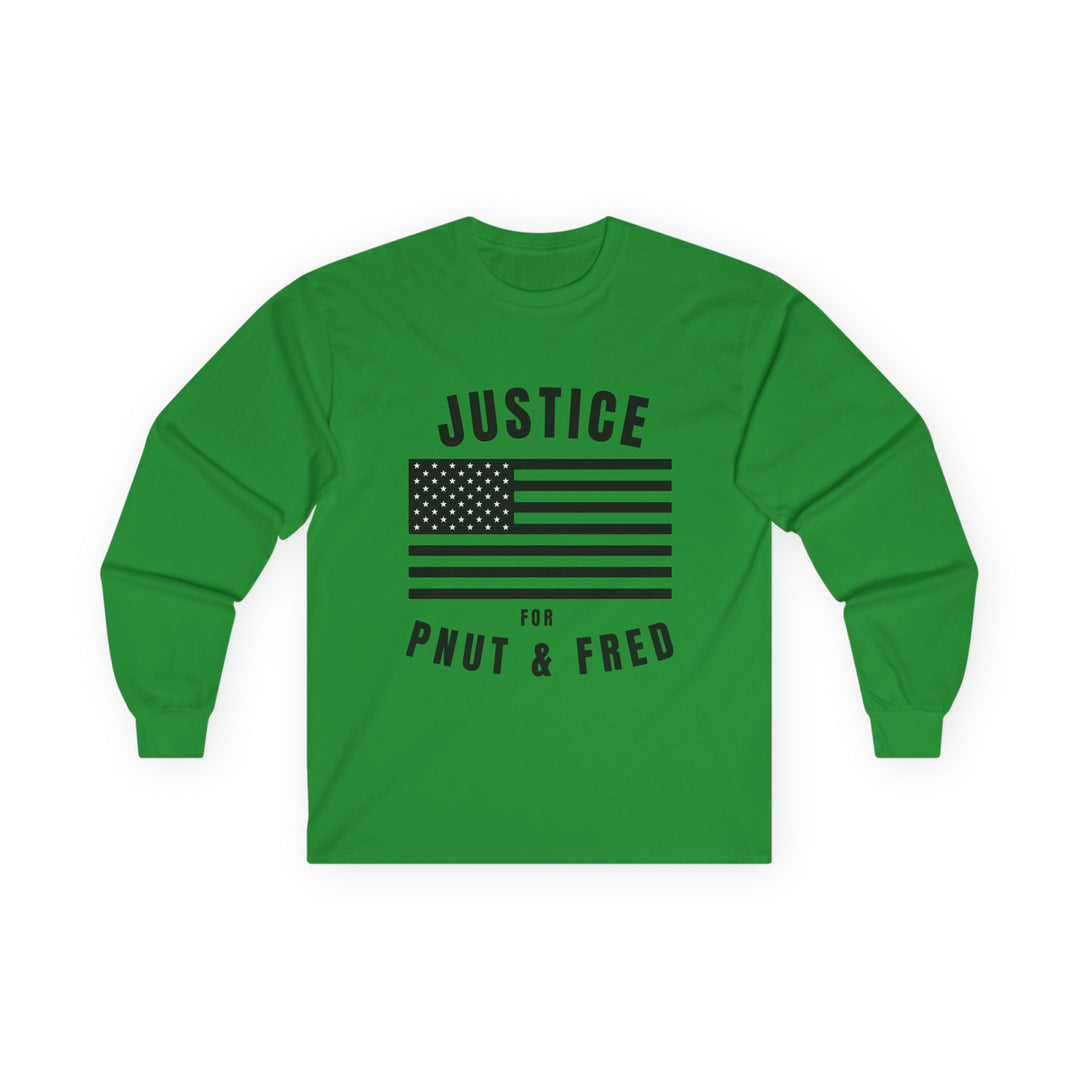 Justice for Pnut & Fred Long Sleeve Tee