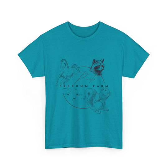 P'Nut's Freedom Farm Unisex Heavy Cotton Tee