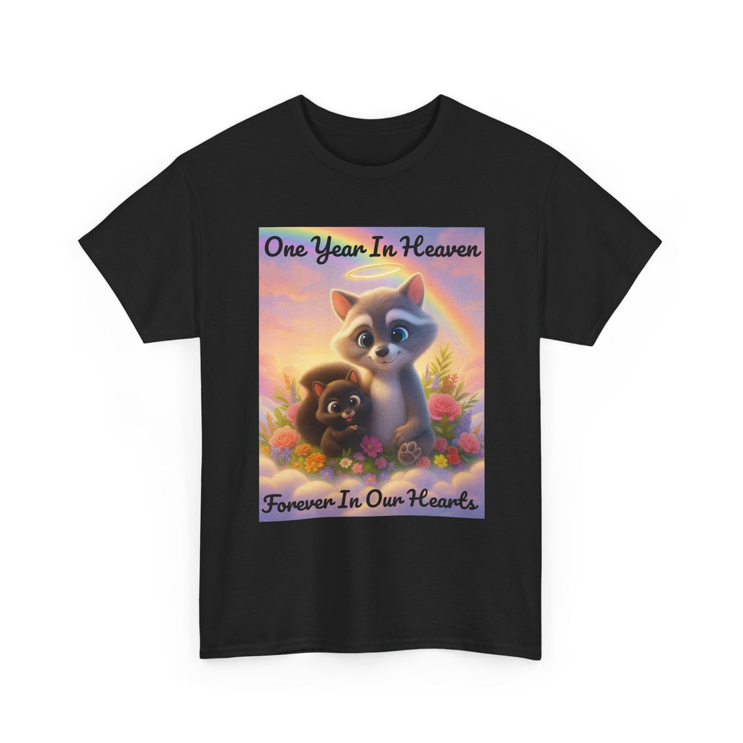 P'Nut & Fred Memorial T-Shirt - One Year in Heaven, Forever In Our Hearts