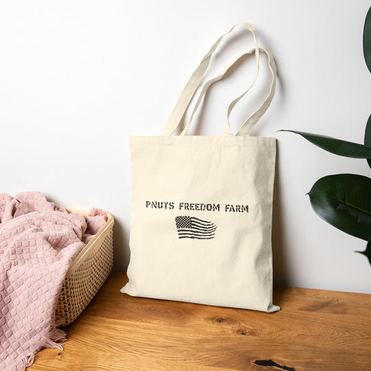 "P'Nuts Army" Vintage Canvas Tote