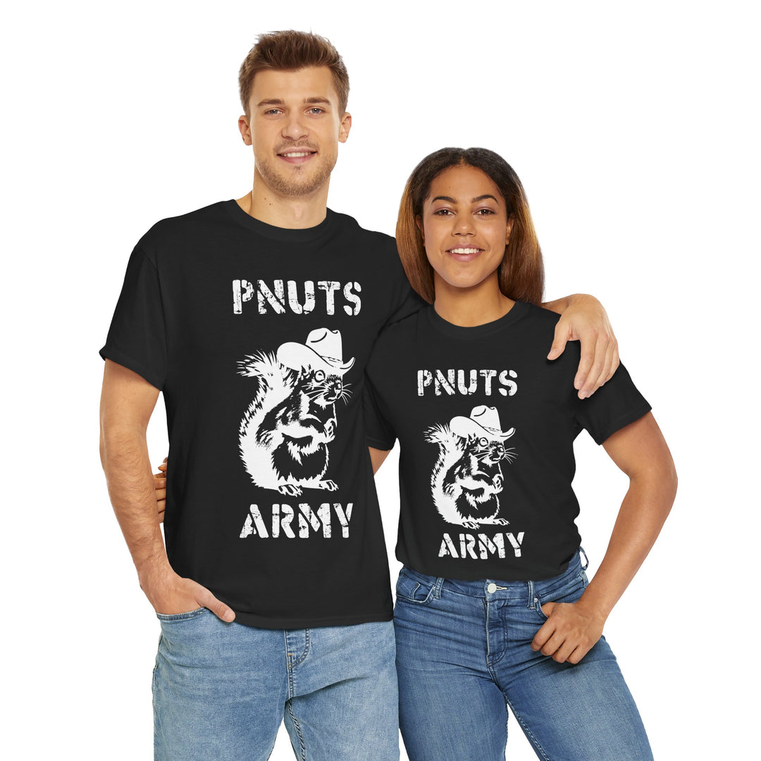 PNUTS ARMY Unisex Cotton Tee