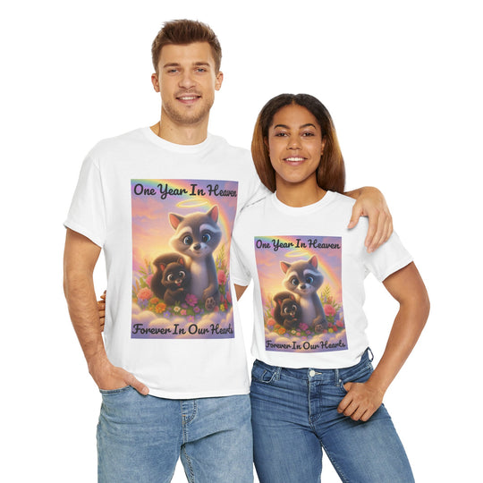 P'Nut & Fred Memorial T-Shirt - One Year in Heaven, Forever In Our Hearts