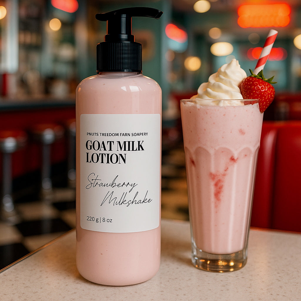 ✨ Handmade Goat Milk Lotion ✨