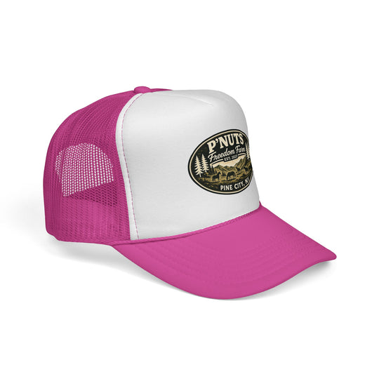 Trucker Cap — P'Nuts Freedom Farm Pine City Vintage Patch