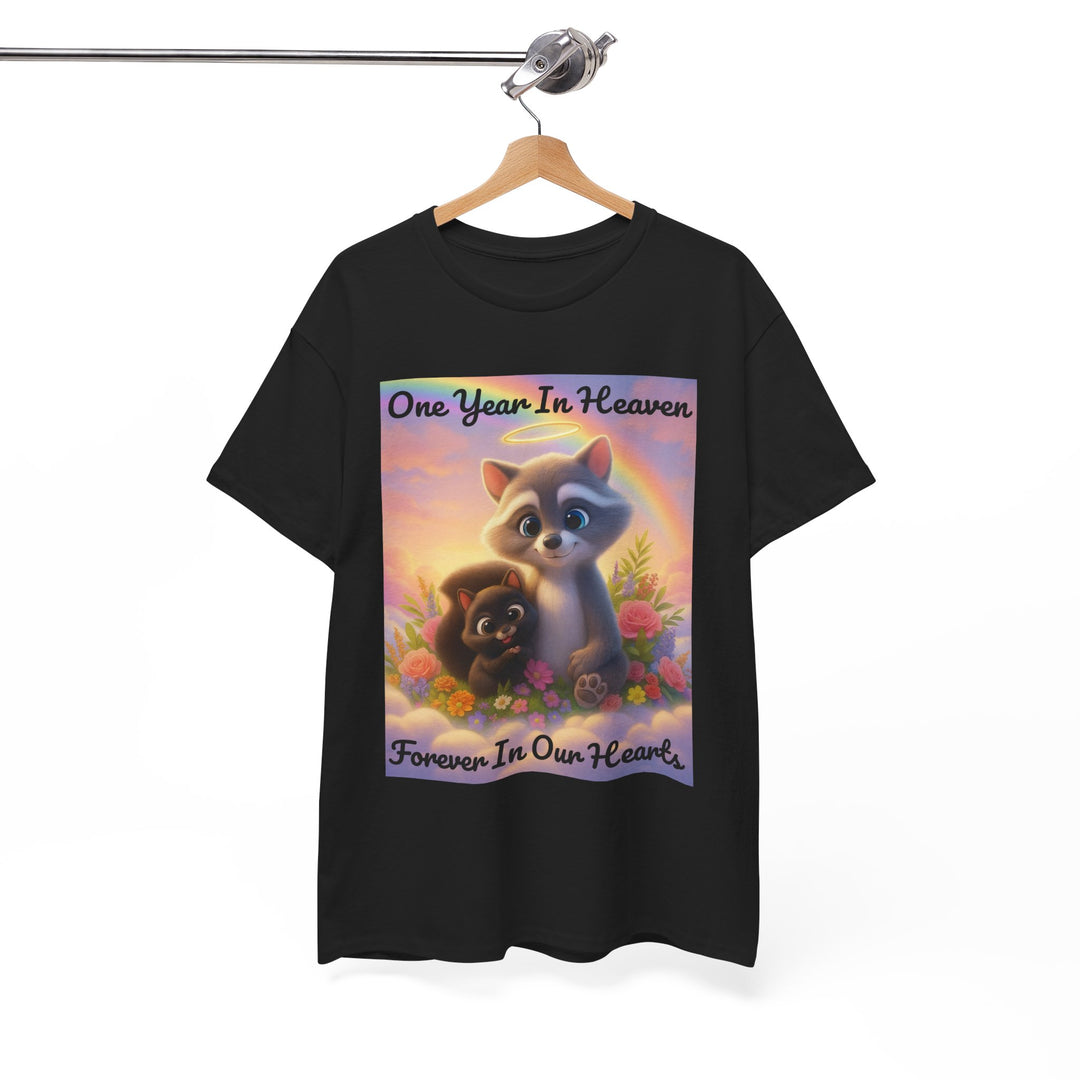 P'Nut & Fred Memorial T-Shirt - One Year in Heaven, Forever In Our Hearts