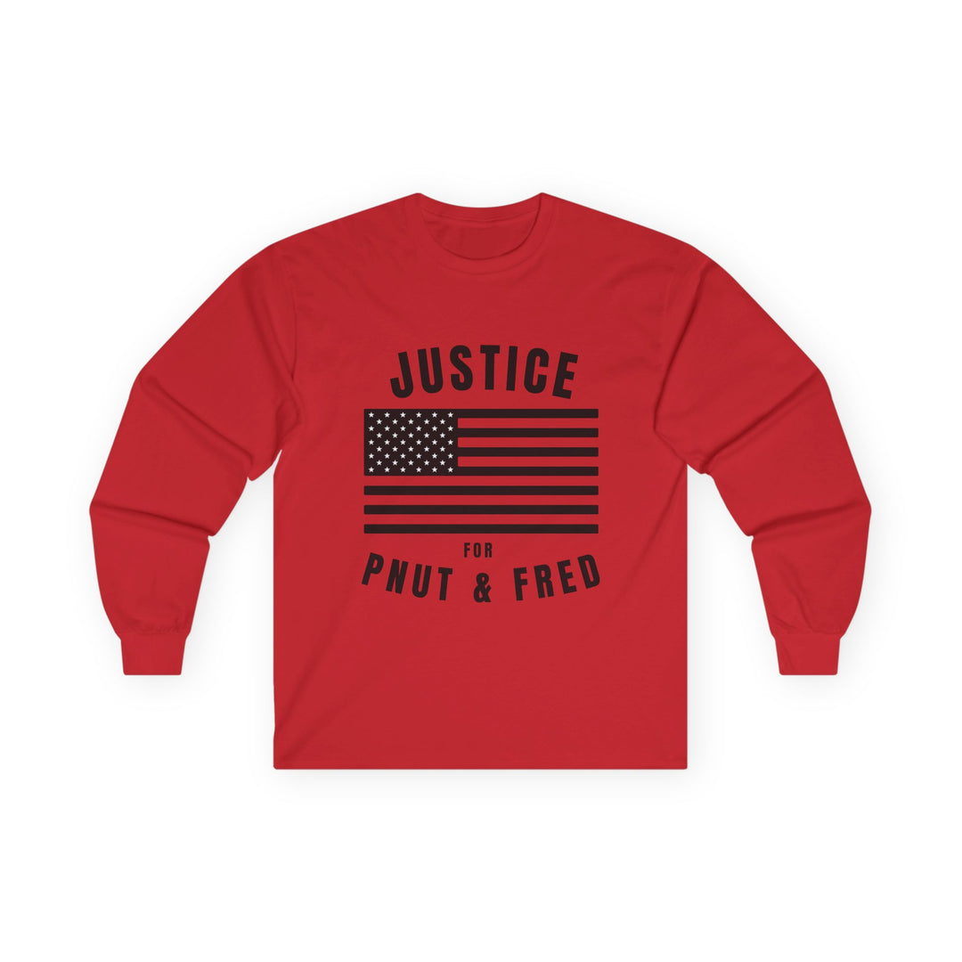 Justice for Pnut & Fred Long Sleeve Tee