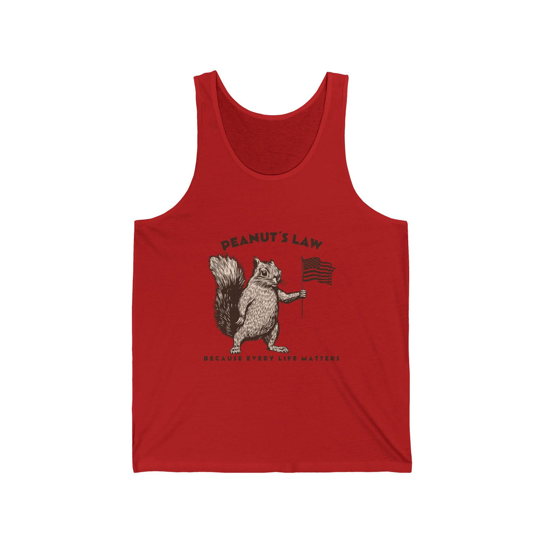 Peanut's Law Unisex Jersey Tank