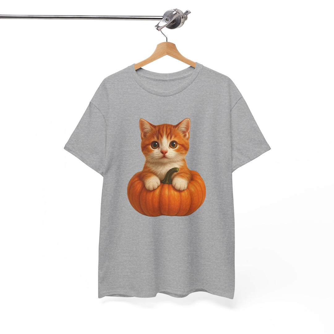 Fred in a Pumpkin Tee, Fall T-Shirt