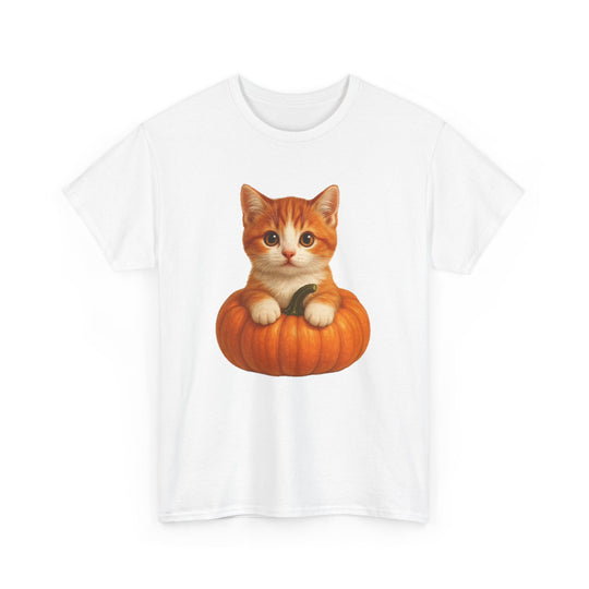 Fred in a Pumpkin Tee, Fall T-Shirt