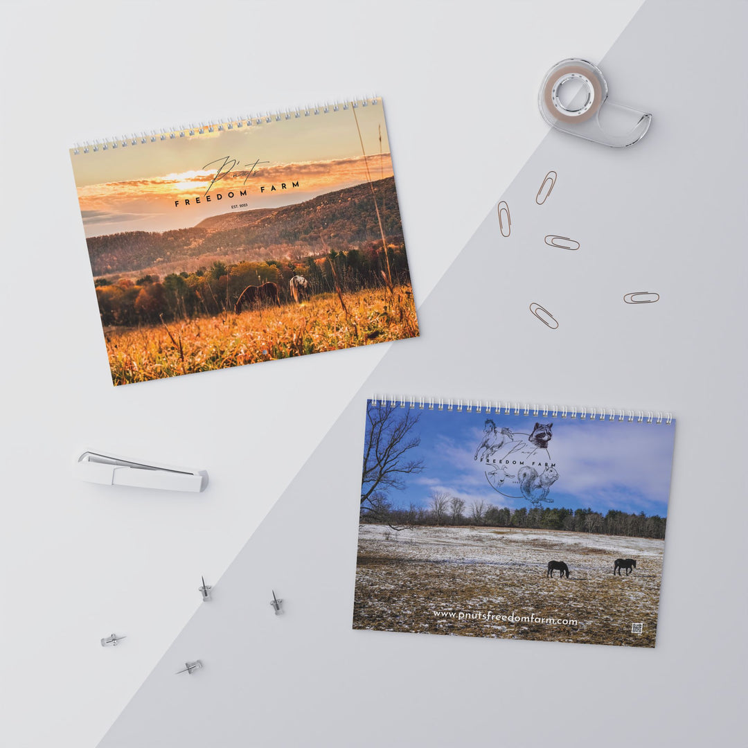 2026 P'Nut's Freedom Farm Wall Calendar