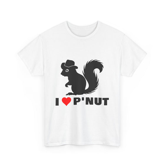 I ❤️ P'Nut Unisex Heavy Cotton Tee