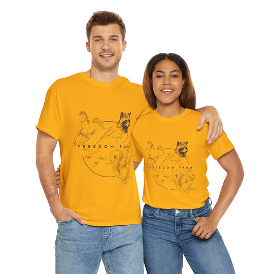 P'Nut's Freedom Farm Unisex Heavy Cotton Tee