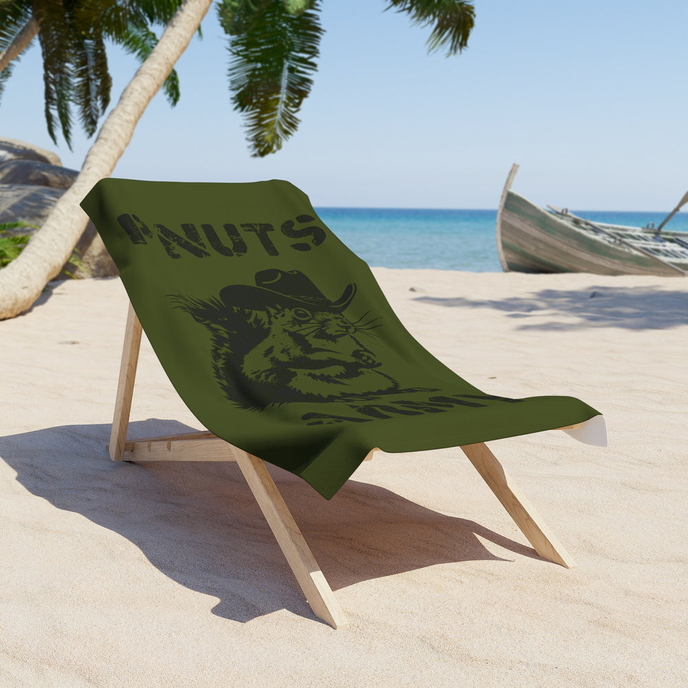 P-Nuts Army Beach Towel