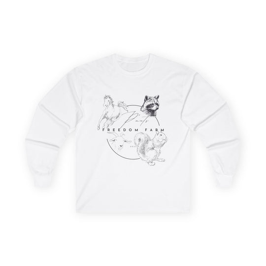 P'Nuts Freedom Farm Long Sleeve Tee