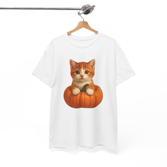 Fred in a Pumpkin Tee, Fall T-Shirt