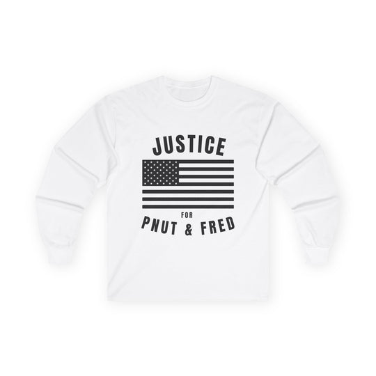 Justice for Pnut & Fred Long Sleeve Tee