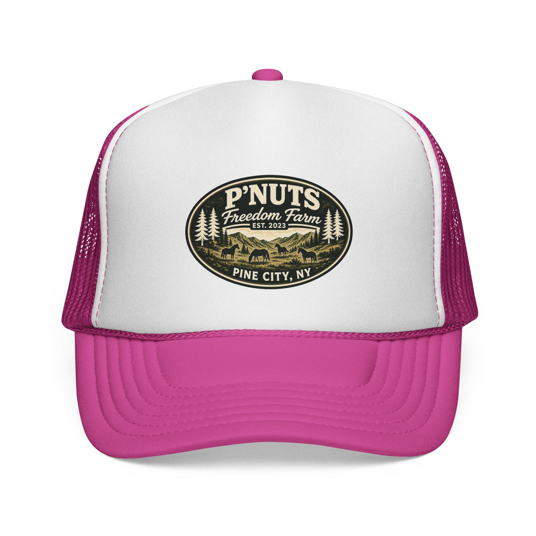 Trucker Cap — P'Nuts Freedom Farm Pine City Vintage Patch