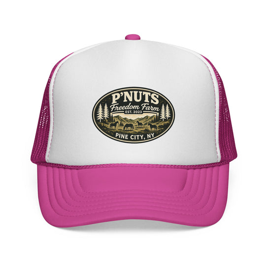 Trucker Cap — P'Nuts Freedom Farm Pine City Vintage Patch