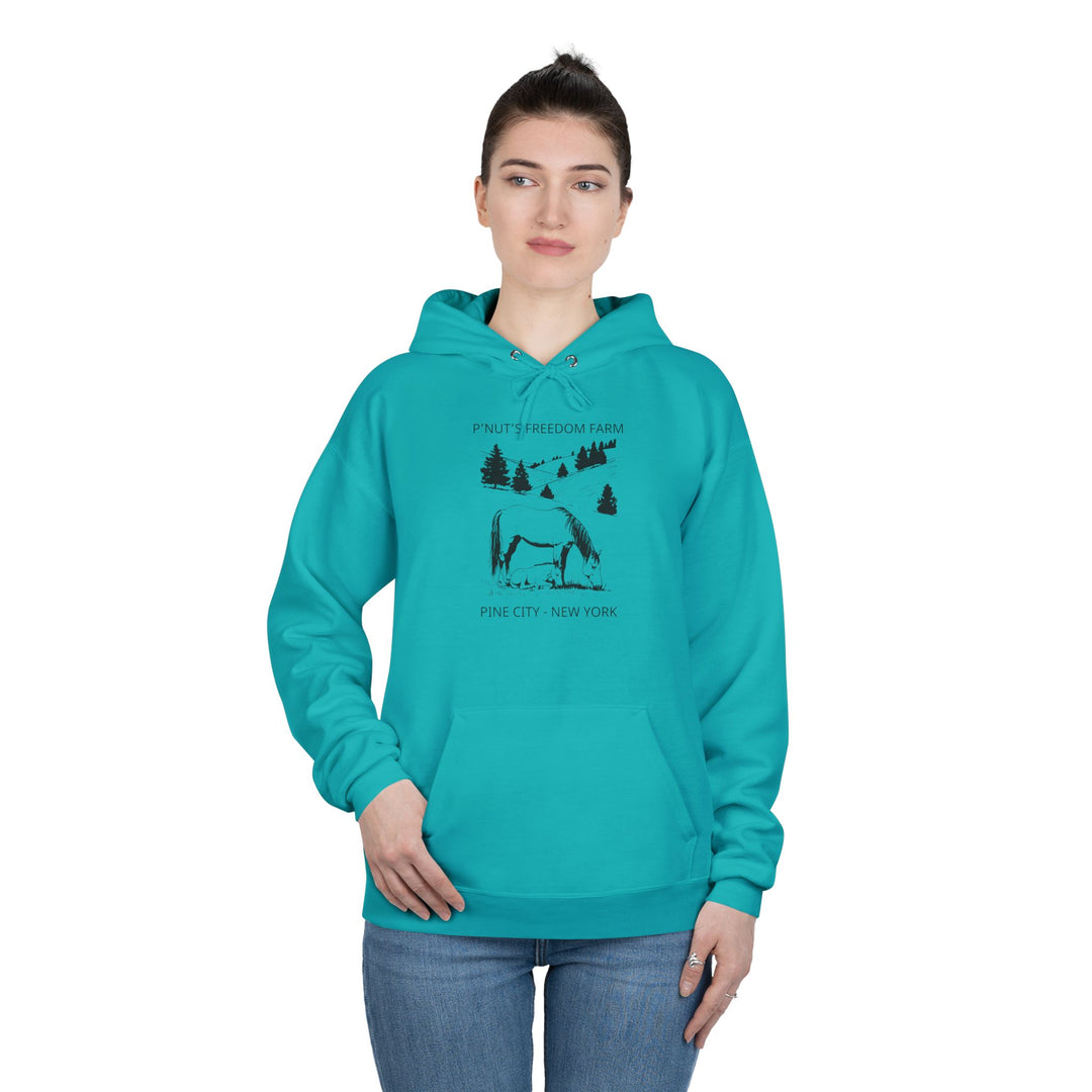 Horses Hoodie— P'Nut’s Freedom Farm, Pine City NY