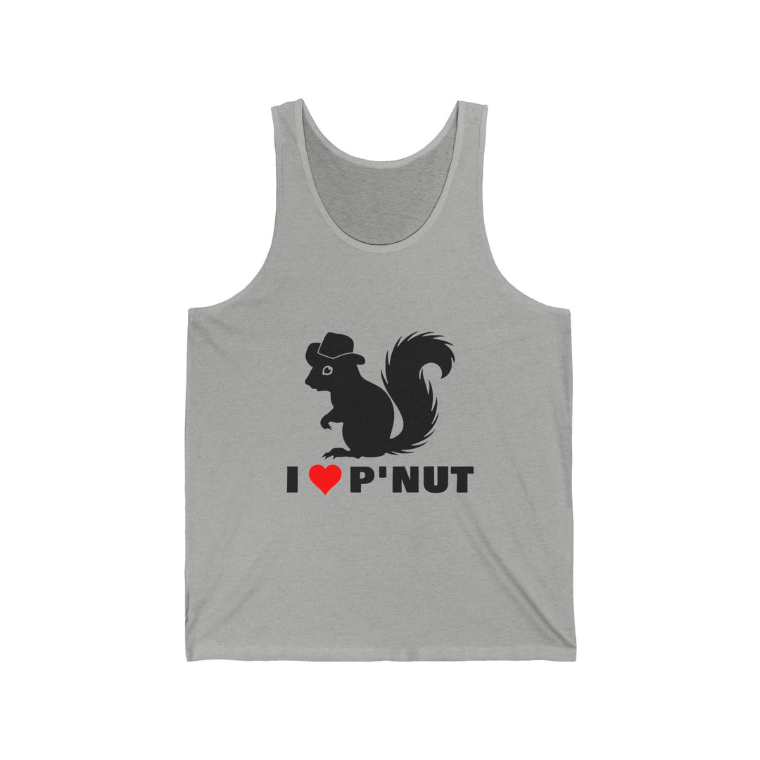 I ❤️ P'Nut Unisex Jersey Tank Top