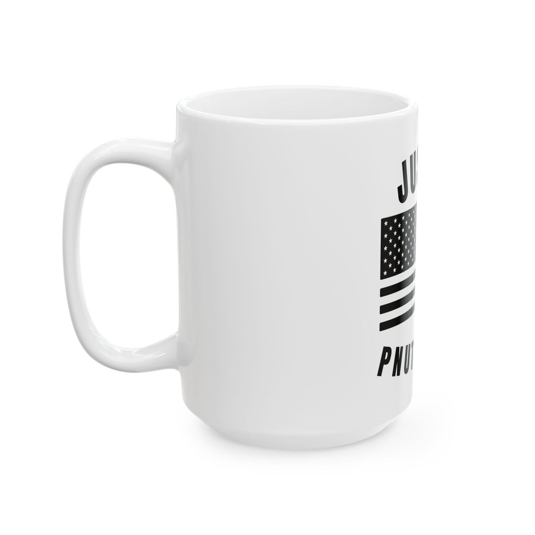 Justice For P'Nut & Fred Ceramic Mug