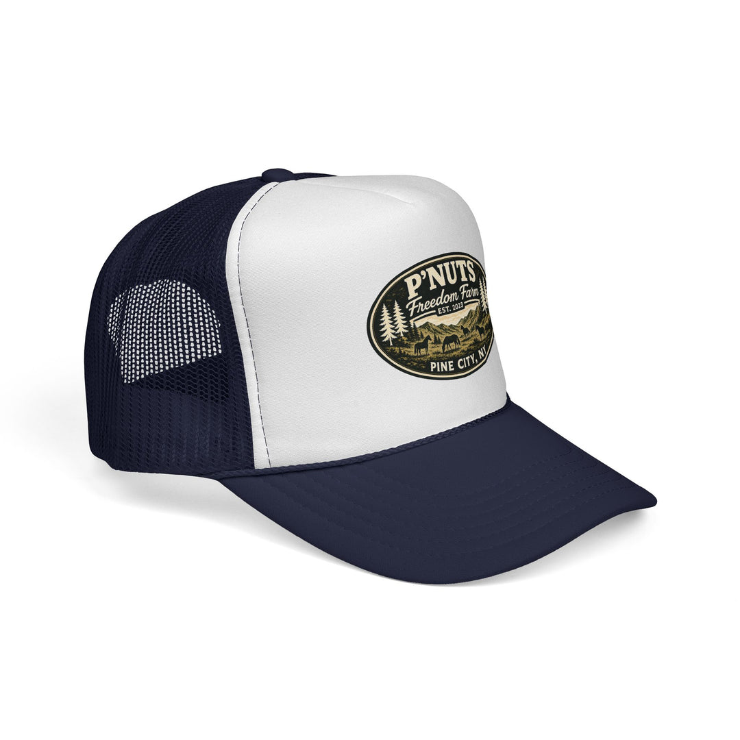Trucker Cap — P'Nuts Freedom Farm Pine City Vintage Patch