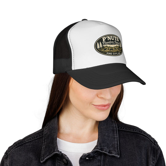 Trucker Cap — P'Nuts Freedom Farm Pine City Vintage Patch