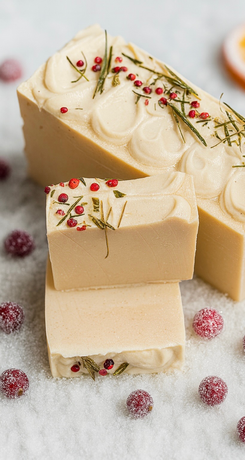 Handmade Holiday Goat Milk Soap Bundles ✨