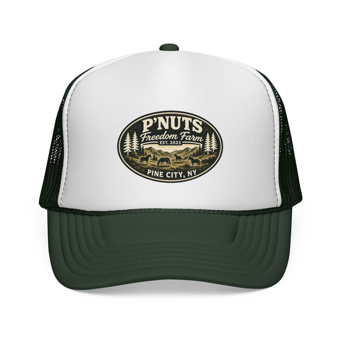 Trucker Cap — P'Nuts Freedom Farm Pine City Vintage Patch