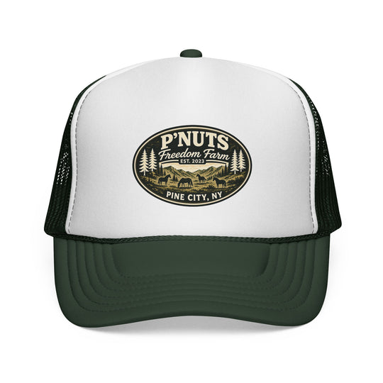 Trucker Cap — P'Nuts Freedom Farm Pine City Vintage Patch