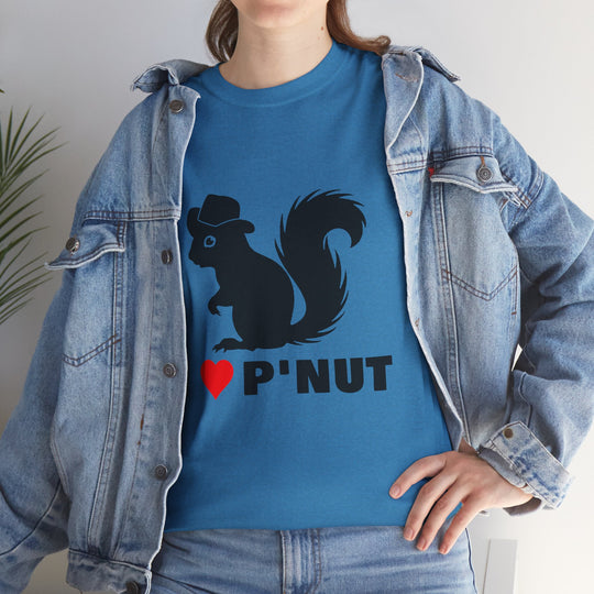 I ❤️ P'Nut Unisex Heavy Cotton Tee