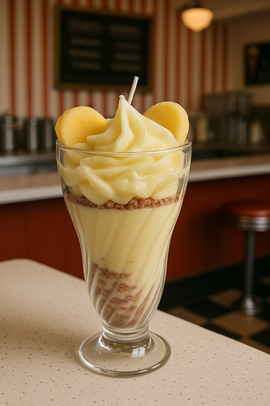 Banana Milkshake & Banana Pudding - Soy Wax Candles