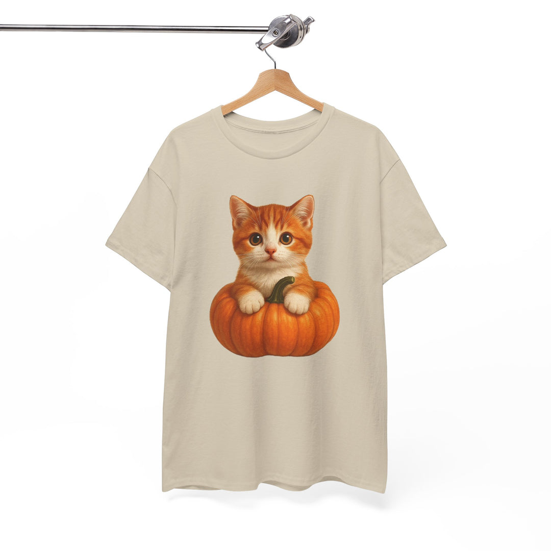 Fred in a Pumpkin Tee, Fall T-Shirt