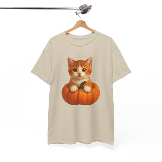 Fred in a Pumpkin Tee, Fall T-Shirt