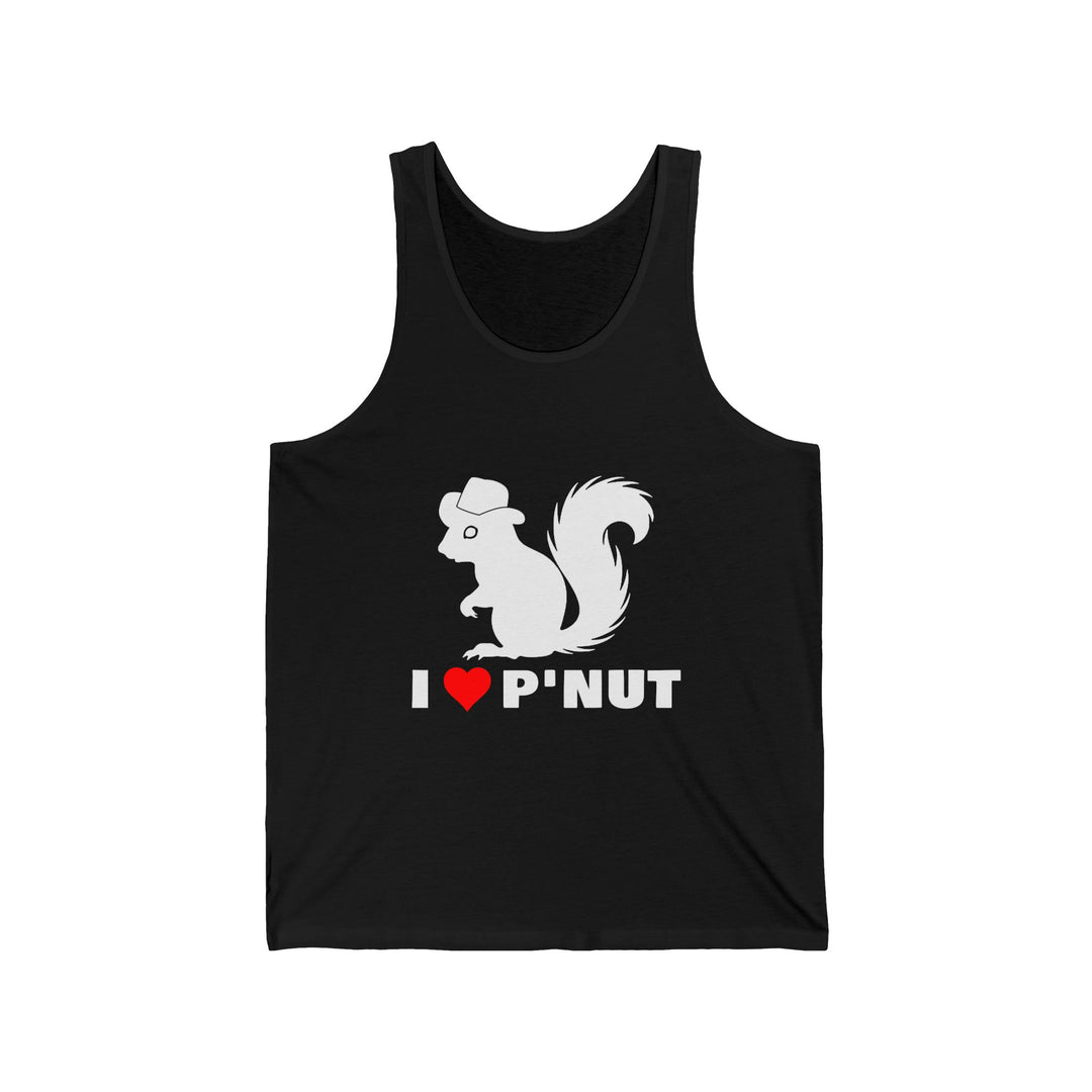 I ❤️ P'Nut Unisex Jersey Tank Top