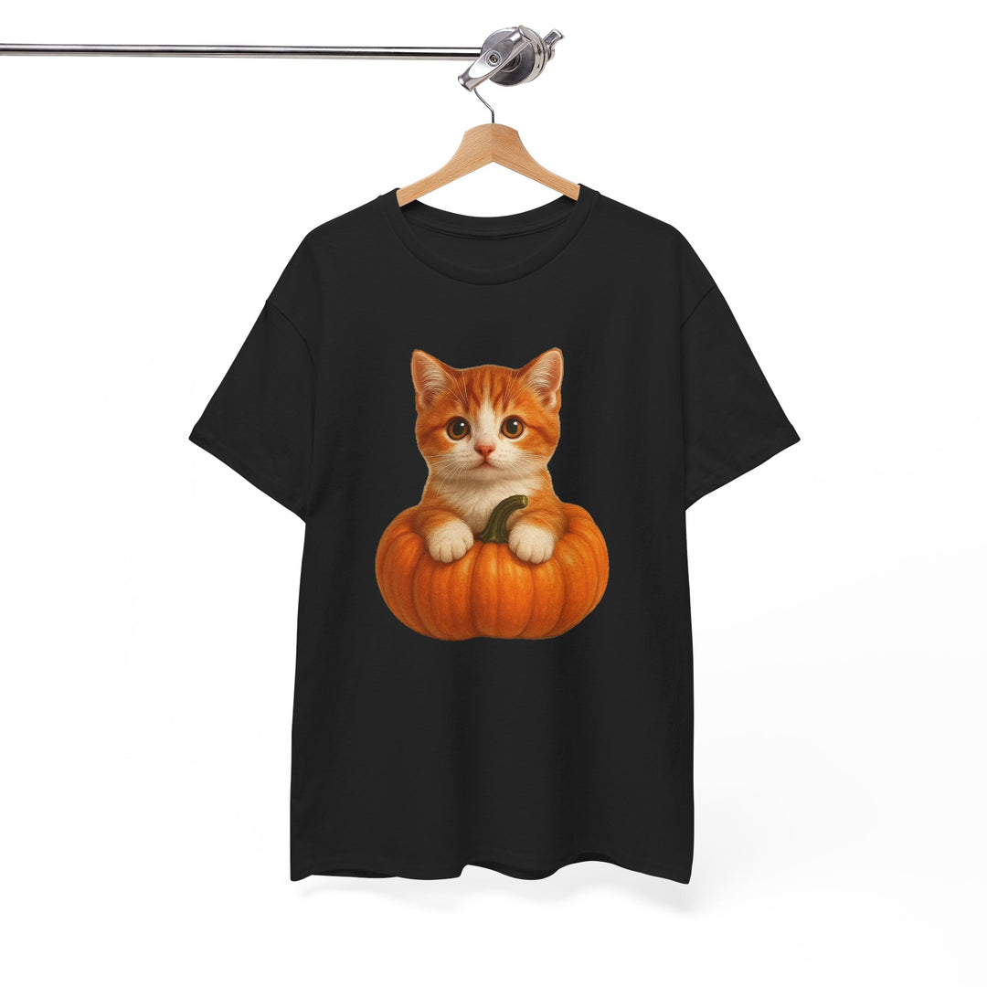Fred in a Pumpkin Tee, Fall T-Shirt