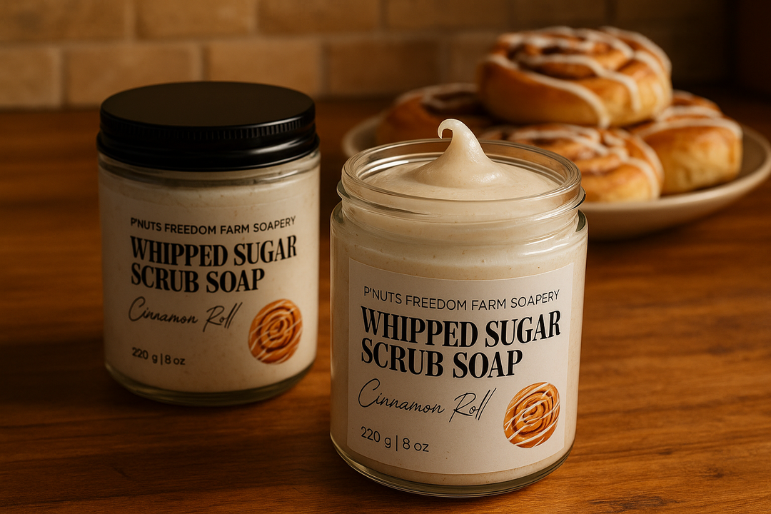 Sugar Scrubs – P'Nuts Freedom Farm