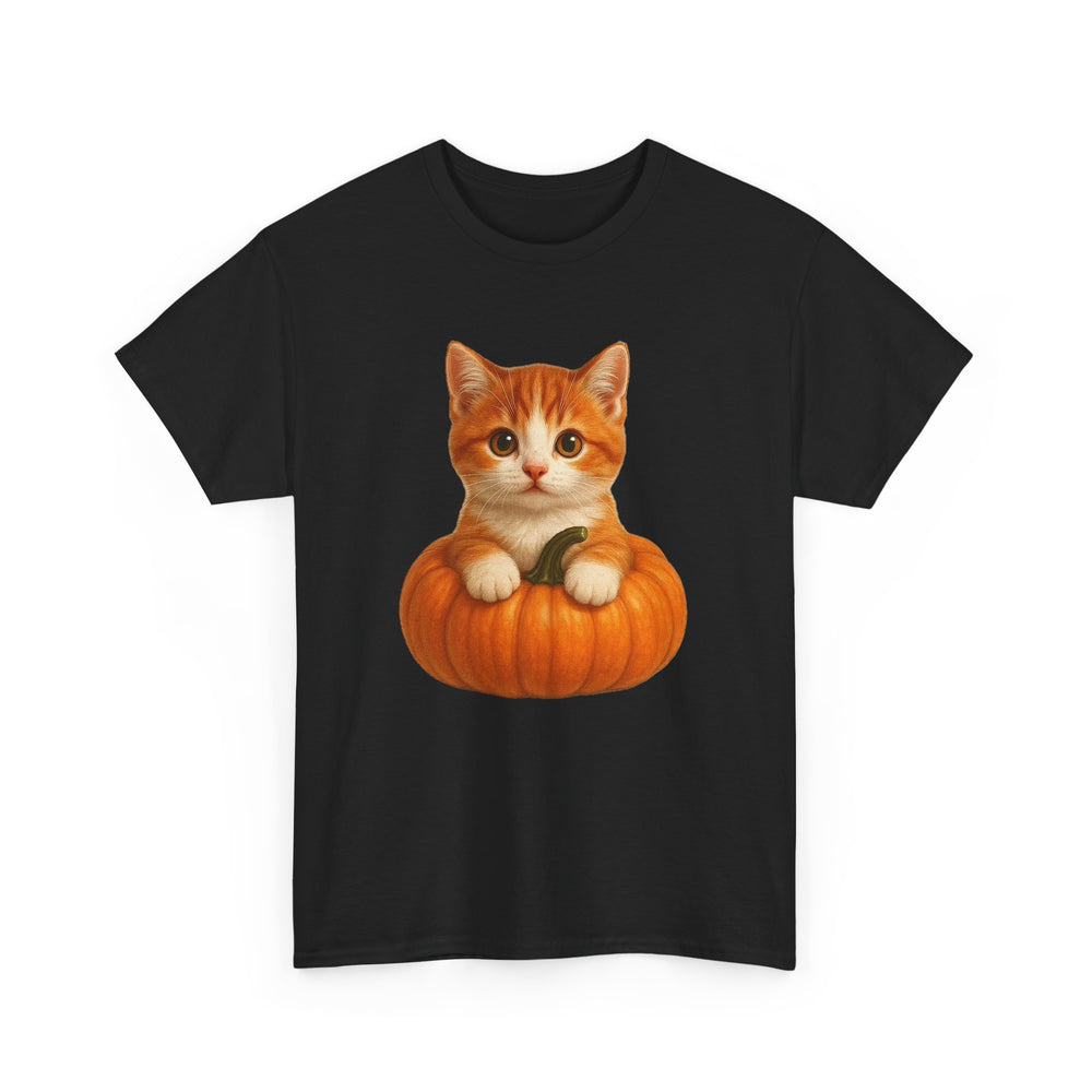 Fred in a Pumpkin Tee, Fall T-Shirt