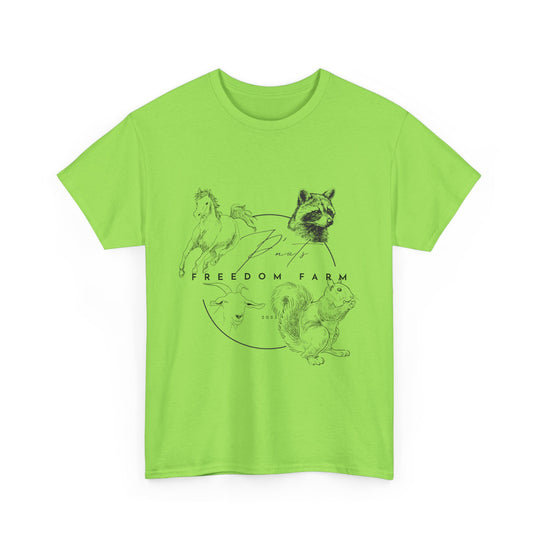 P'Nut's Freedom Farm Unisex Heavy Cotton Tee