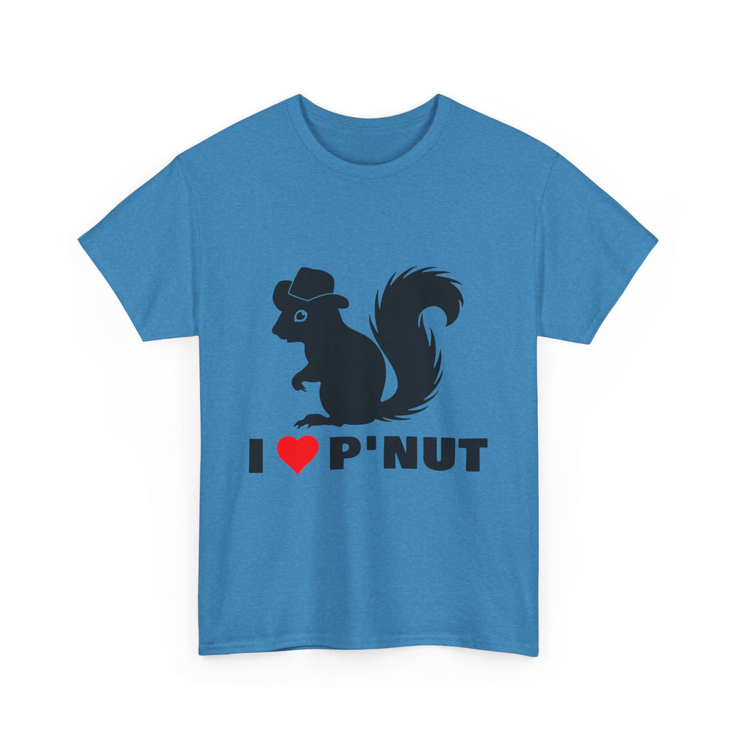 I ❤️ P'Nut Unisex Heavy Cotton Tee