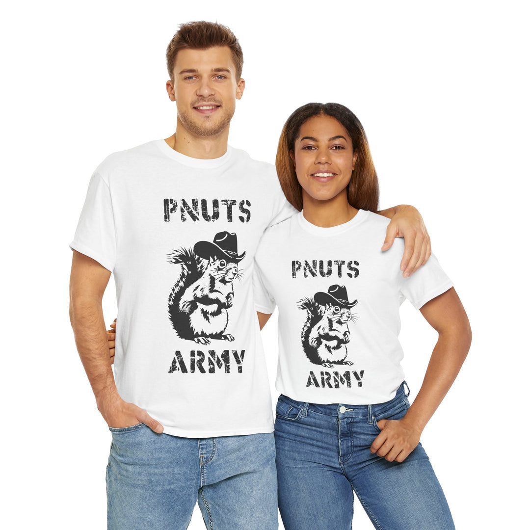 PNUTS ARMY Unisex Cotton Tee
