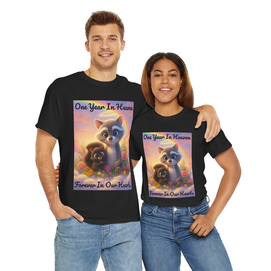 P'Nut & Fred Memorial T-Shirt - One Year in Heaven, Forever In Our Hearts