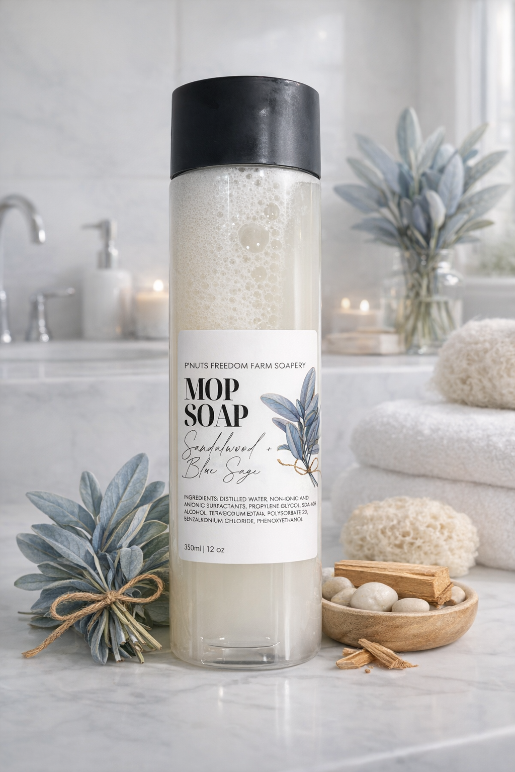 🧼✨ Mop Soap Concentrate – Powerful Clean, Farm-Fresh Feel ✨🧼