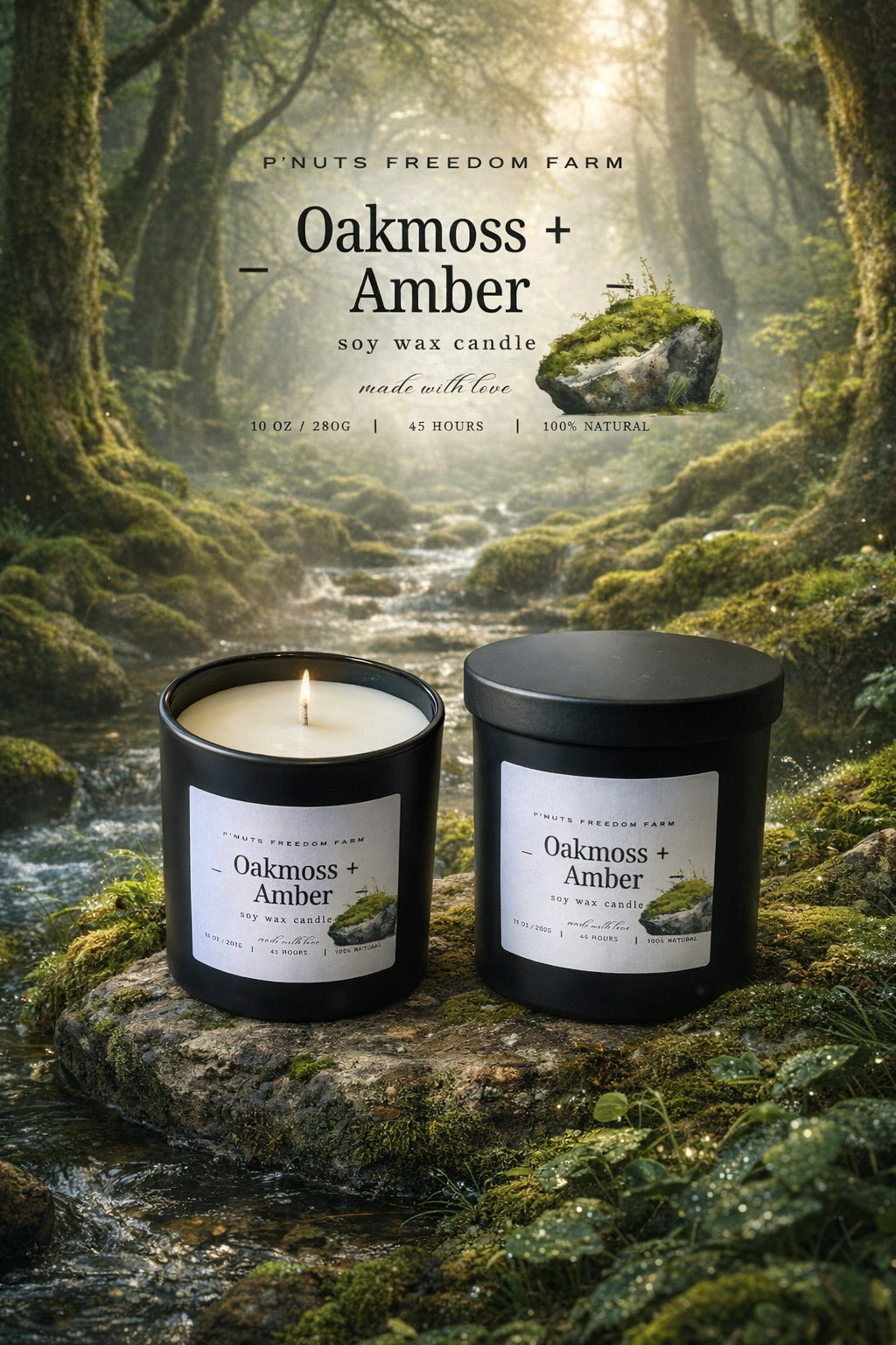 10 oz Handmade Soy Wax Candles