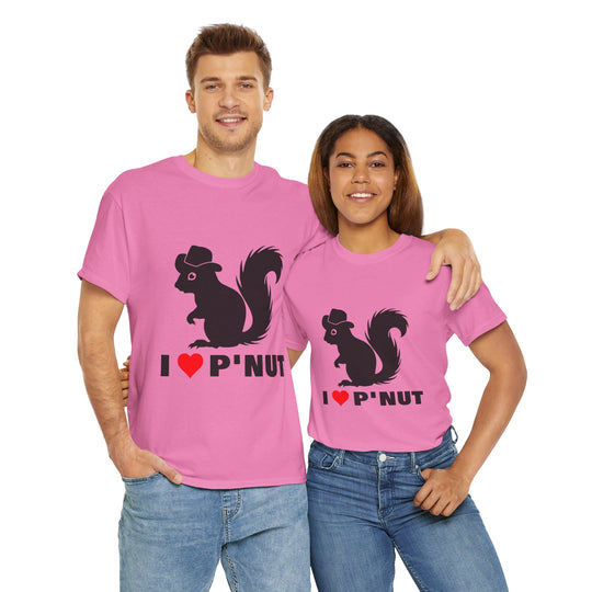 I ❤️ P'Nut Unisex Heavy Cotton Tee